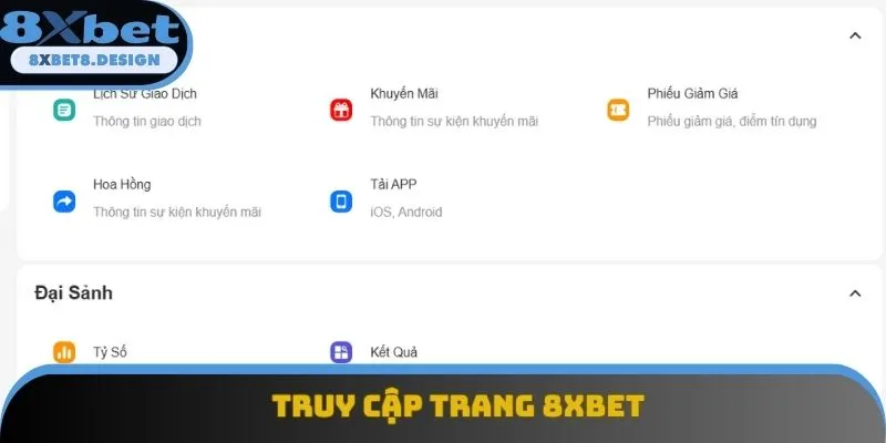 Hướng dẫn người chơi đăng nhập 8XBET nhanh chóng với 3 bước